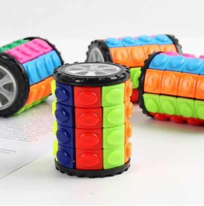 Magic Cube Stress Reliever Three-dimensional Toys Tower Rubix Cube Intellectual Fidget Toys Speed Cubes Infinity Cube Desk Toys