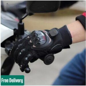 Pro biker Gloves for Bike Motorcycle Blue | Red | Black