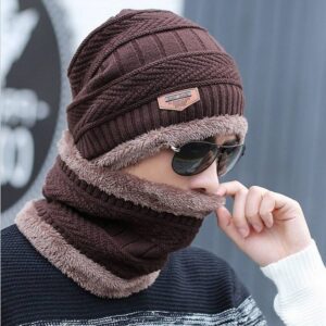 100% Original Song Ting Cap Neck Warmer || Beanie Hat Scarf || Winter Knitted Cap Neck Warmers || Beanie Cap for Men or Women || Winter Cap and neck for Unisex