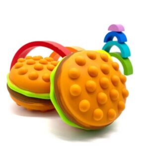 Burger 3D Compression Pop It Ball