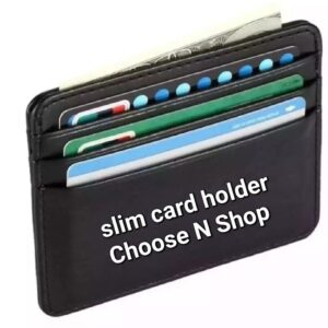 Slim Card Holder Wallet Mini Wallet for Men & Boy Light weight Minimalist Front Pocket Wallet