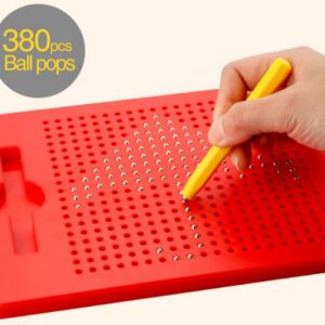 "Experience the Fun and Versatility of Our Magnetic Magic Pad - The Perfect Tool for Playful Learning and Creativity!" 380 pcs Balls | 714 Pcs Balls | Lattice Bead board | Magnetic stylus | Ball Pops