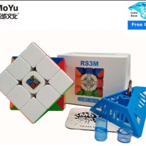 3x3 Moyu RS3M Magnetic Speed Cube Stickerless Puzzle Toy