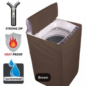 Waterproof Washing Machine Cover | Top Load 8kg–14kg | Dustproof | Heat-Resistant | Multiple Colors | With/Without Zipper