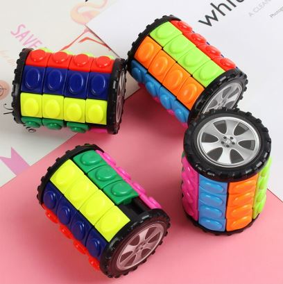 Magic Cube Stress Reliever Three-dimensional Toys Tower Rubix Cube Intellectual Fidget Toys Speed Cubes Infinity Cube Desk Toys - Image 2