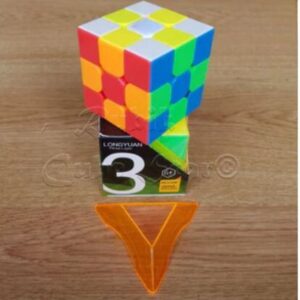 Cubo Rubik Longyuang Kungfu 3x3 Speedcube Stickerless with stand